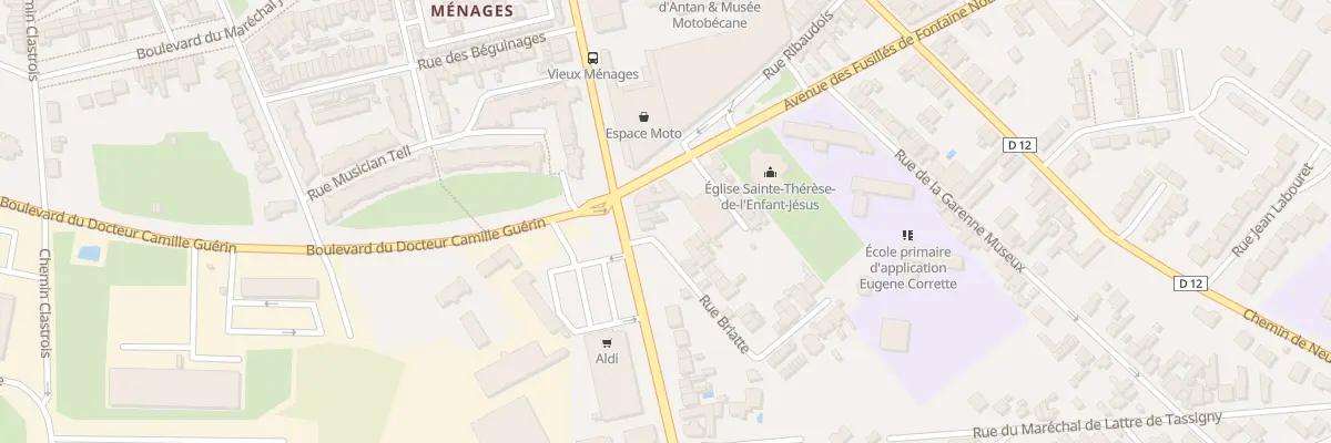 Plan du 15 Rue de la Fère à Saint-Quentin