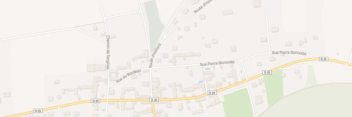 Plan du 5 Rue Pierre Bonnotte à La Chapelle-sur-Oreuse