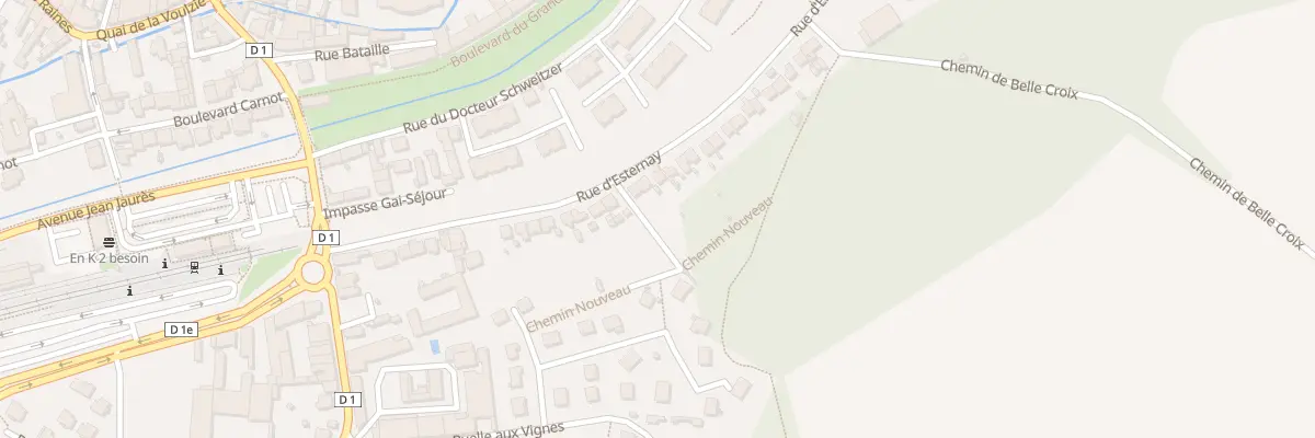 Plan du 30 Rue d’Esternay à Provins