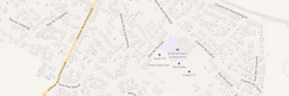 Plan du 4 Rue de l’Europe à Cers