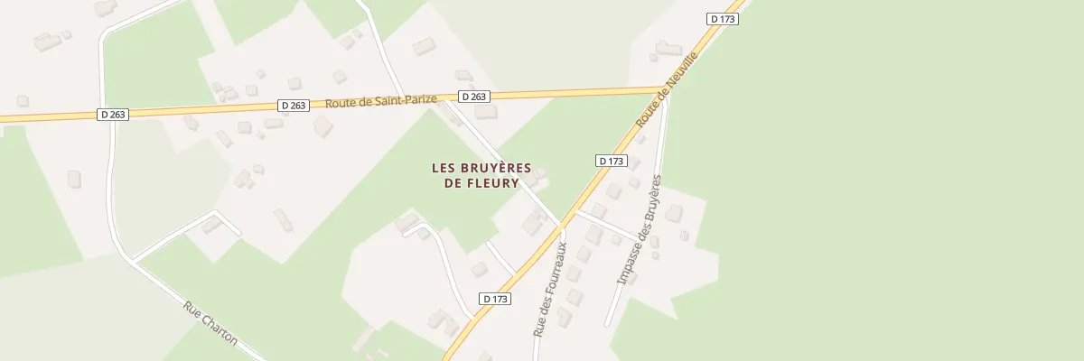 Plan du 2 Rue de la Fontaine à Fleury-sur-Loire