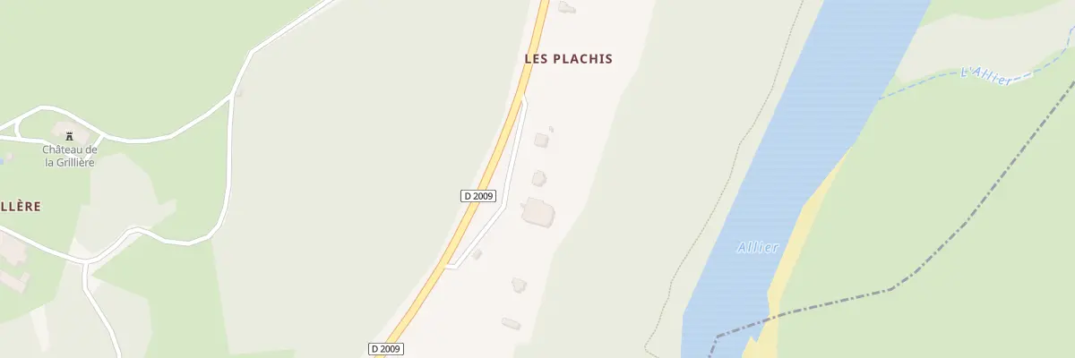 Plan du 46 Rte du Bourbonnais à Monétay-sur-Allier
