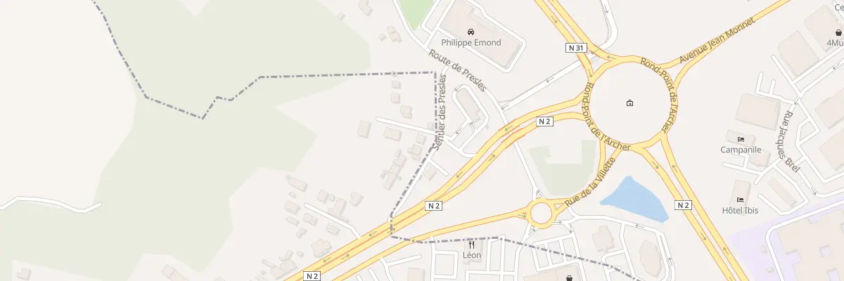 Plan du 93 Sen de Presles à Vauxbuin