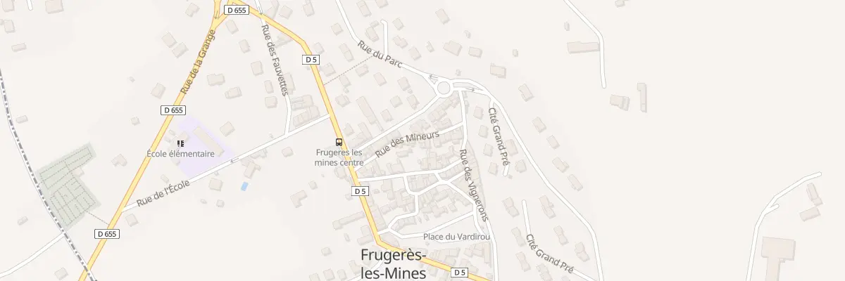 Plan du 12B Rue des Mineurs à Frugerès-les-Mines