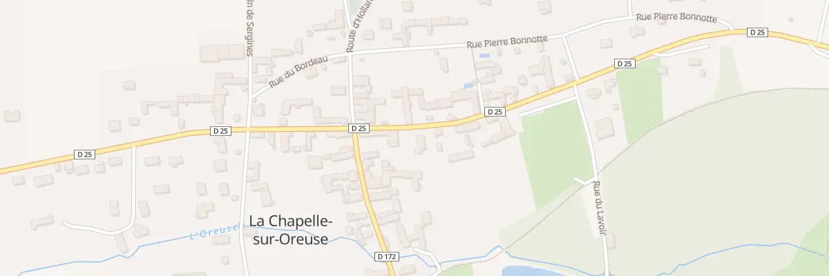 Plan du 8 Rte de Thorigny à La Chapelle-sur-Oreuse