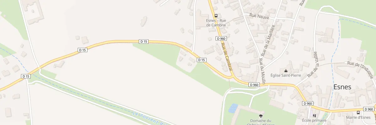Plan du 3 Rue de Lesdain à Esnes
