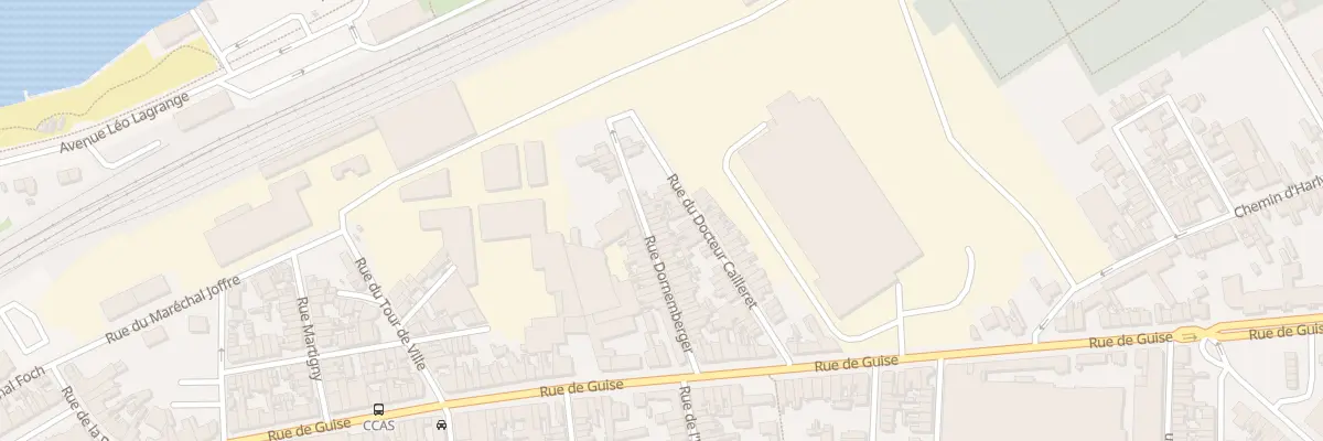 Plan du 38 Rue Dornemberger à Saint-Quentin