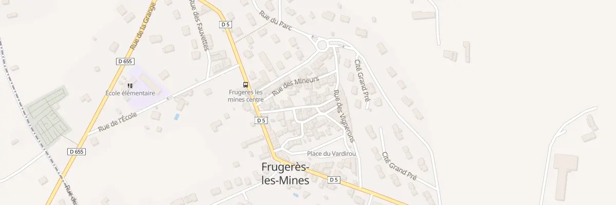 Plan du 7 Rue du Vieux Bourg à Frugerès-les-Mines