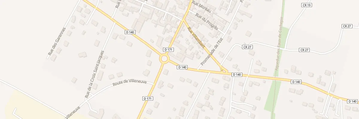 Plan du 2 Prom du Sud à Véron