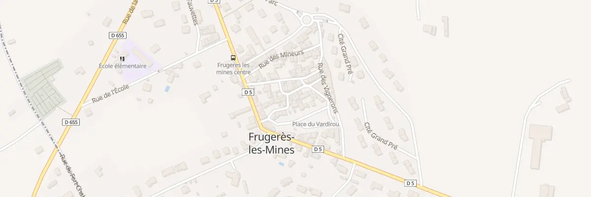Plan du 4 Rue des Passementieres à Frugerès-les-Mines