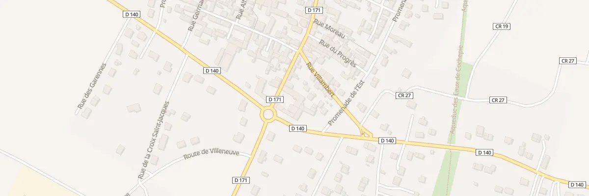 Plan du 57 Grande Rue à Véron