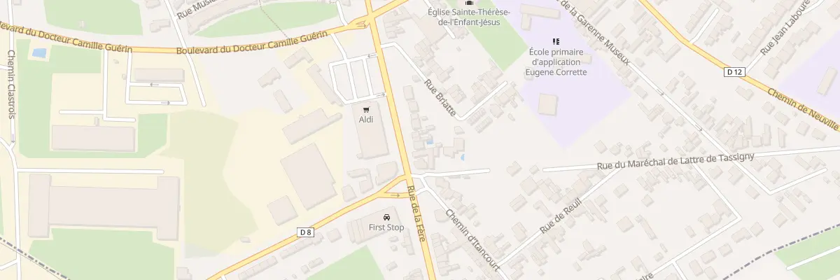Plan du 27 Rue de la Fère à Saint-Quentin