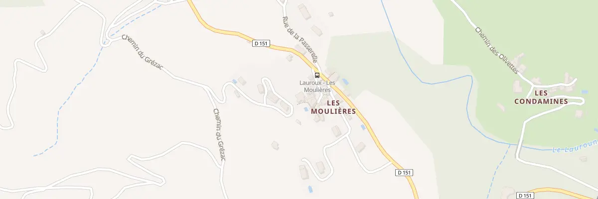 Plan du 5066 Les Moulieres à Lauroux