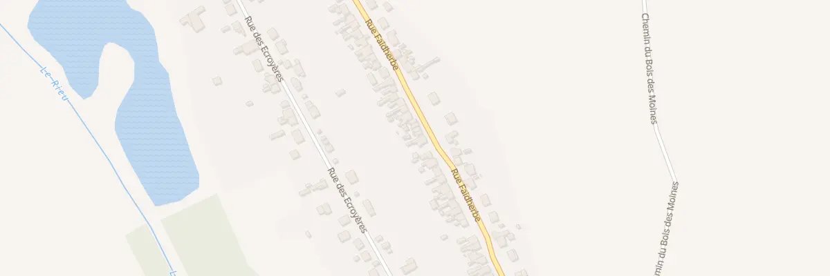 Plan du 123 Rue Faidherbe à Tergnier