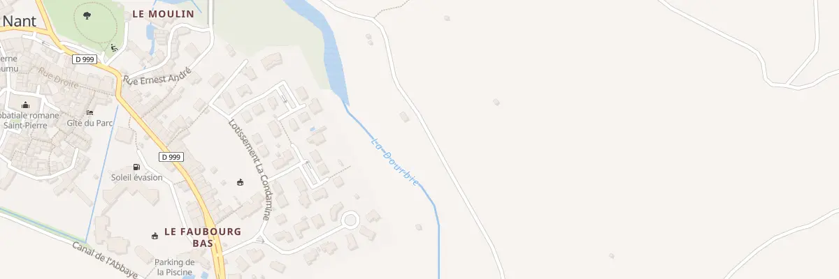 Plan du 5448A Ambouls à Nant