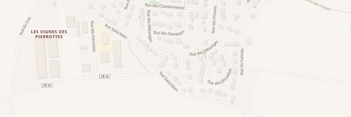 Plan du 19 Rue des Mésanges à Maillot