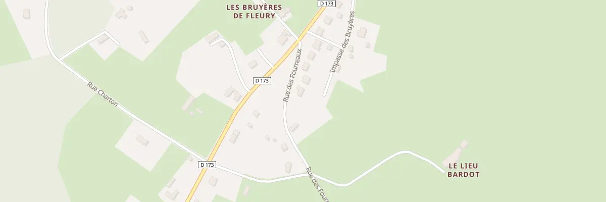 Plan du 10 Rue des Fourreaux à Fleury-sur-Loire