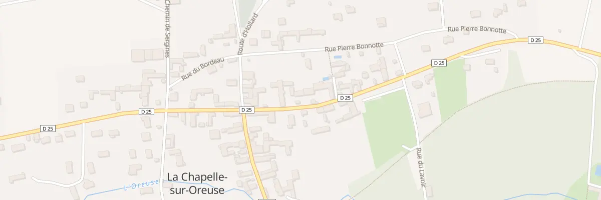 Plan du 9 Rte de Thorigny à La Chapelle-sur-Oreuse