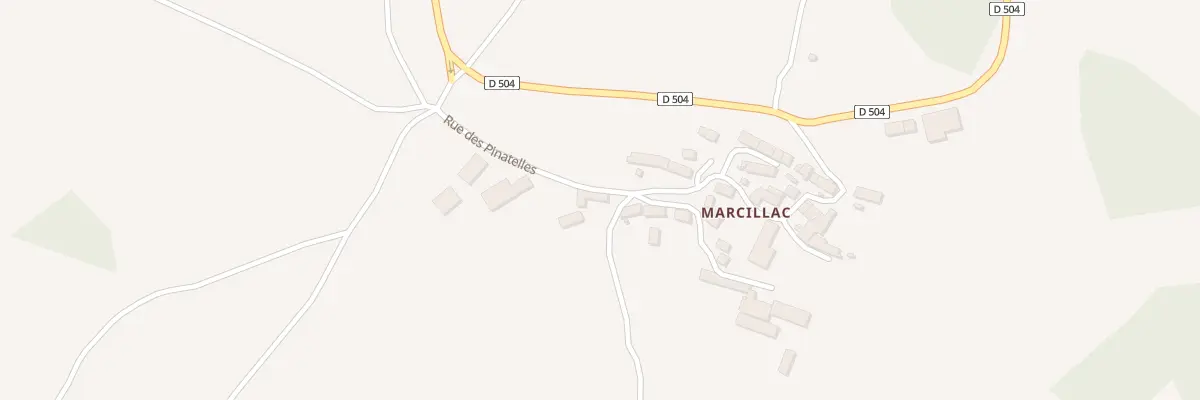 Plan du 5076 Marcillac à Lorcières