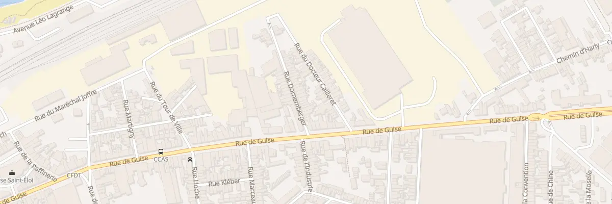 Plan du 12 Rue Dornemberger à Saint-Quentin