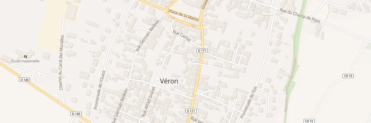 Plan du 16 Gr Grande Rue à Véron