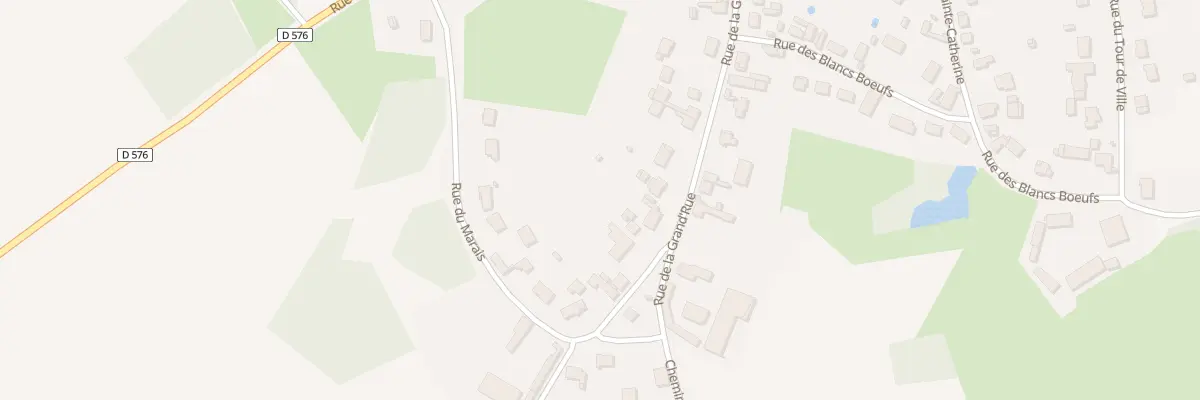 Plan du 30 Gr Grand Rue à Urvillers