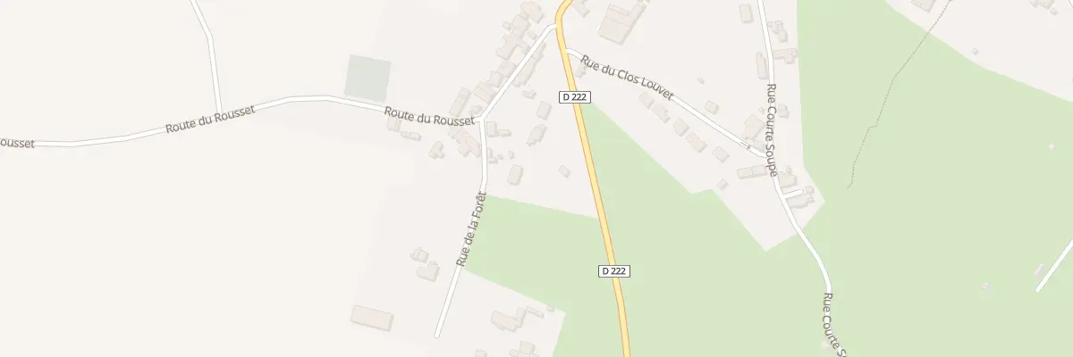 Plan du 4 Rue de la Forêt à Hondevilliers