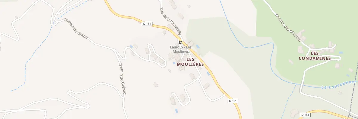 Plan du 5127F Rue de la Draille à Lauroux