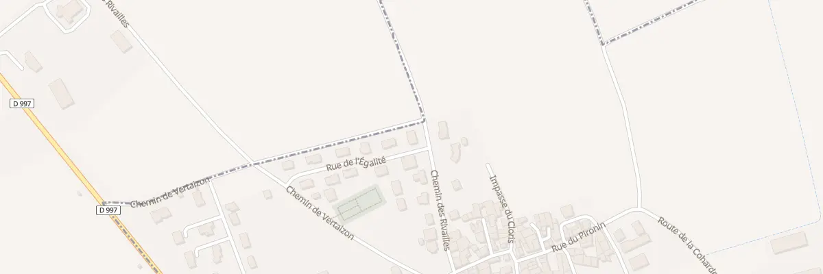 Plan du 17 Chem des Rivailles à Vassel