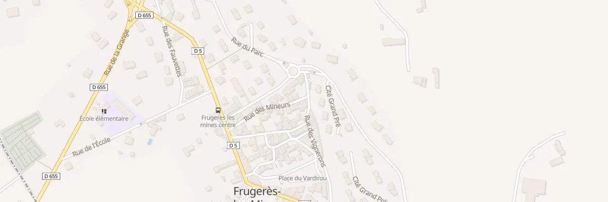 Plan du 3 Pl des Tilleuls à Frugerès-les-Mines