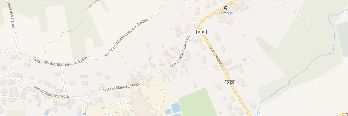 Plan du 116 Rue du Marechal Foch à Villiers-Saint-Denis