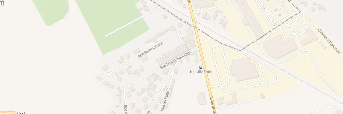 Plan du 24 Rue Ernest Henniaux à Neuville-Saint-Amand