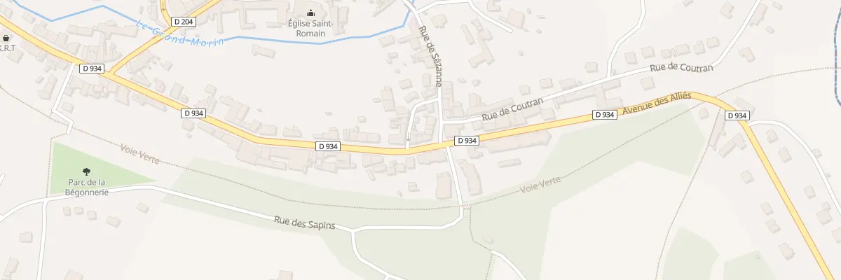 Plan du 35 Av des Allies à La Ferté-Gaucher