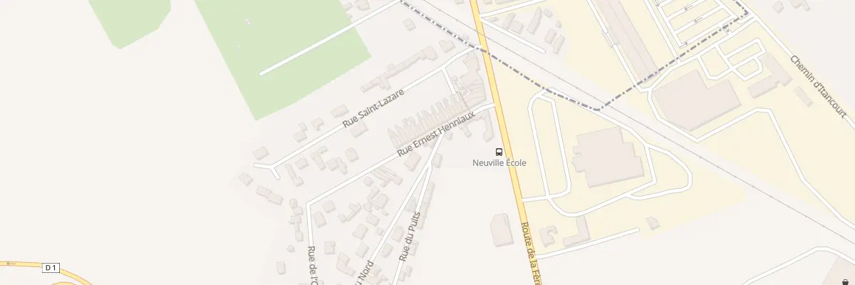 Plan du 2 Rue du Nord à Neuville-Saint-Amand