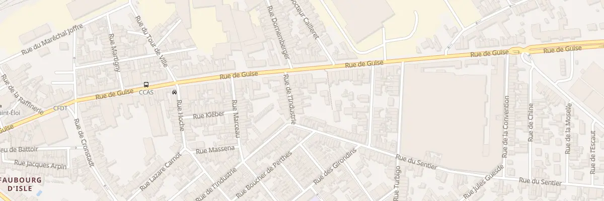 Plan du 96 Rue de l’Industrie à Saint-Quentin