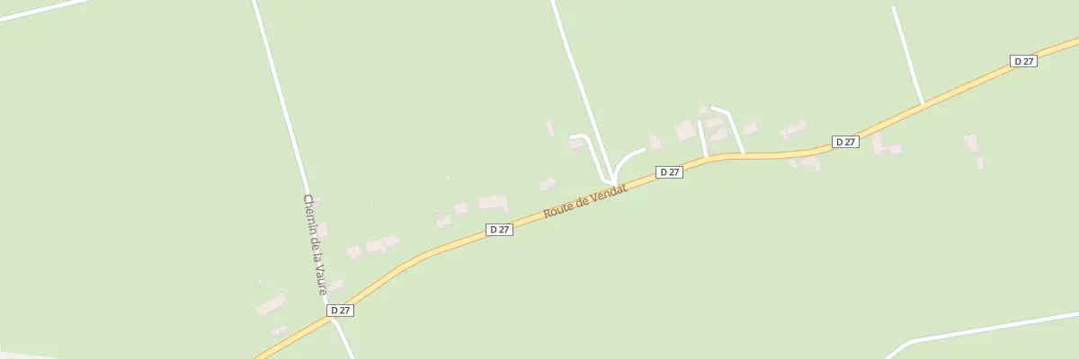 Plan du 51 Rte de Vendat à Saint-Pont