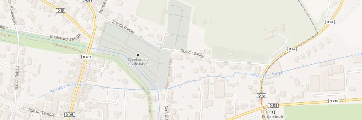 Plan du 4 Rue de Barlay à Provins
