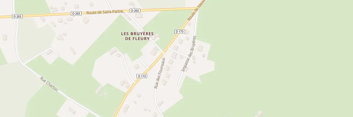Plan du 2 Rue des Charmilles à Fleury-sur-Loire