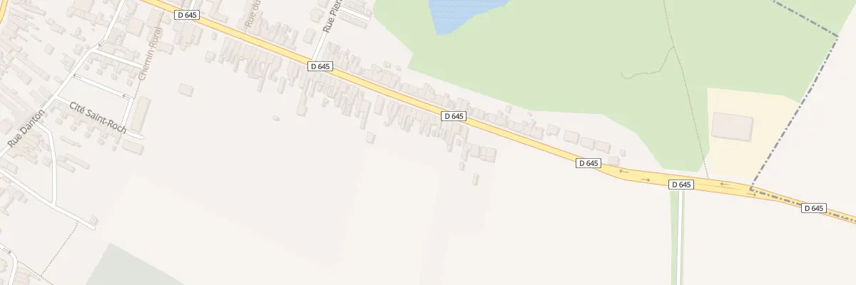 Plan du 94 Rue Jean Jaurès à Abscon