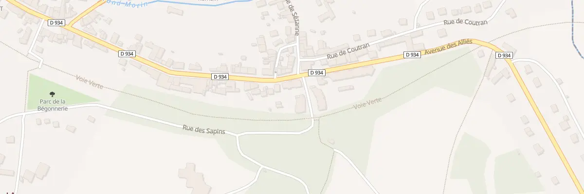 Plan du 24 Rue des Sapins à La Ferté-Gaucher