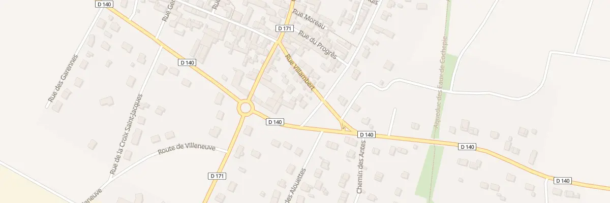 Plan du 36 Rue Villambert à Véron