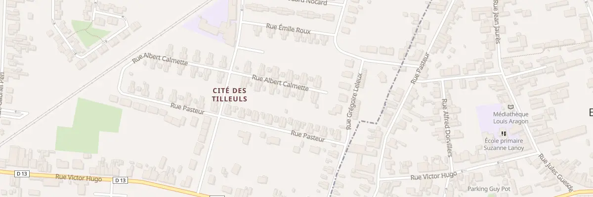 Plan du 42 Rue Albert Calmette à Fenain