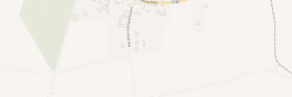 Plan du 7 Rue de la Croix St Vincent à Plessis-Saint-Jean