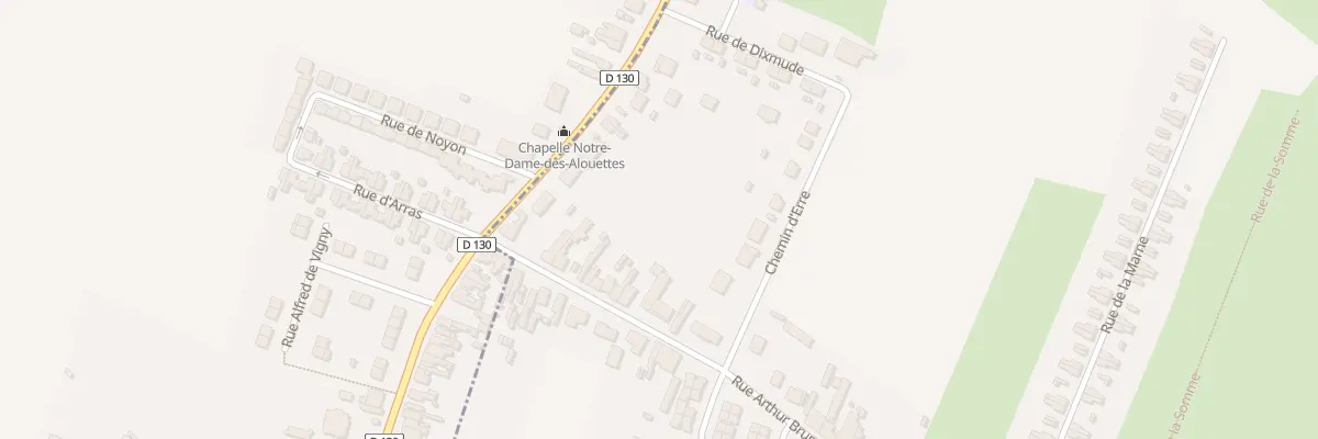 Plan du 54 Rue Arthur Brunet à Escaudain