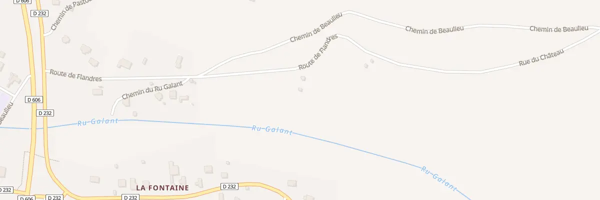Plan du 10 Rte de Flandres à Villeneuve-sur-Yonne