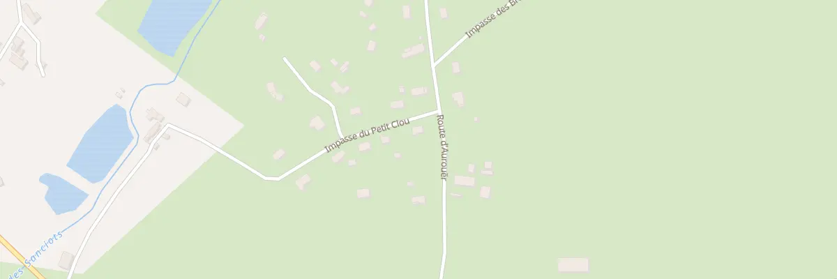 Plan du 1 Imp du Petit Clou à Trévol
