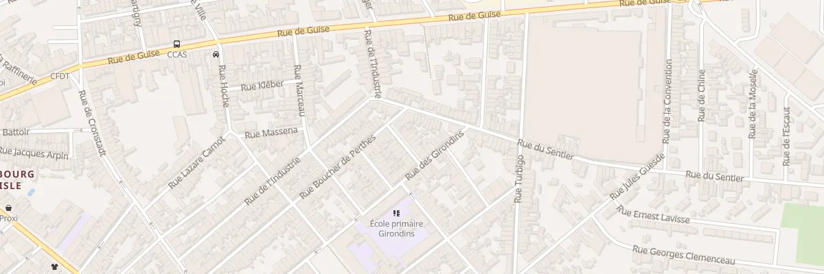 Plan du 7 Rue Solférino à Saint-Quentin