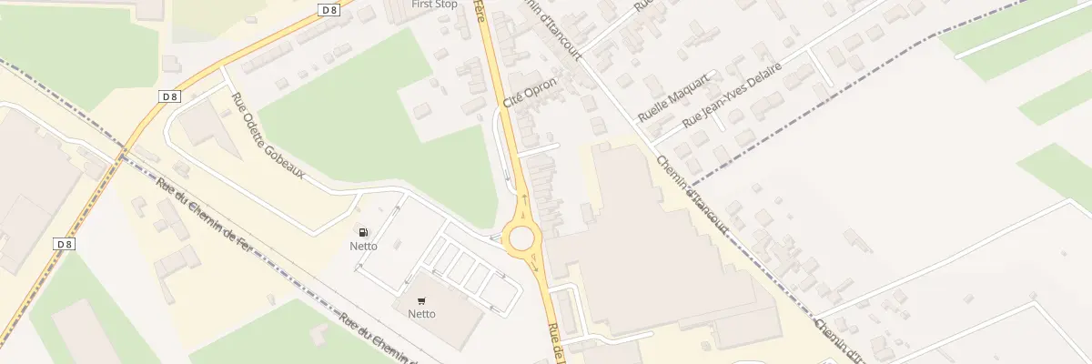 Plan du 67 Rue de la Fère à Saint-Quentin