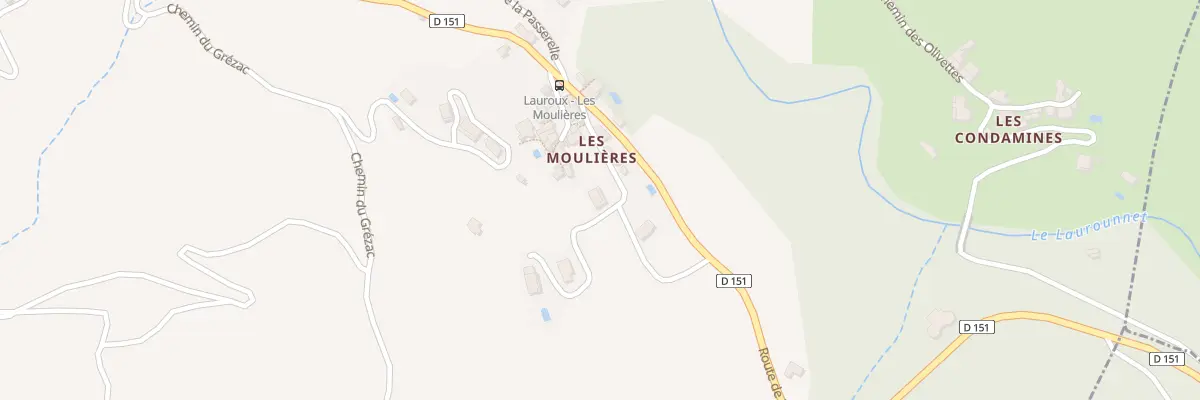 Plan du 5296F Che des Faisses à Lauroux