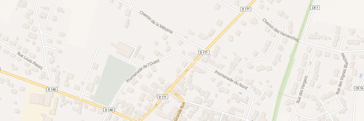Plan du 25 Rue de la Fontaine à Véron